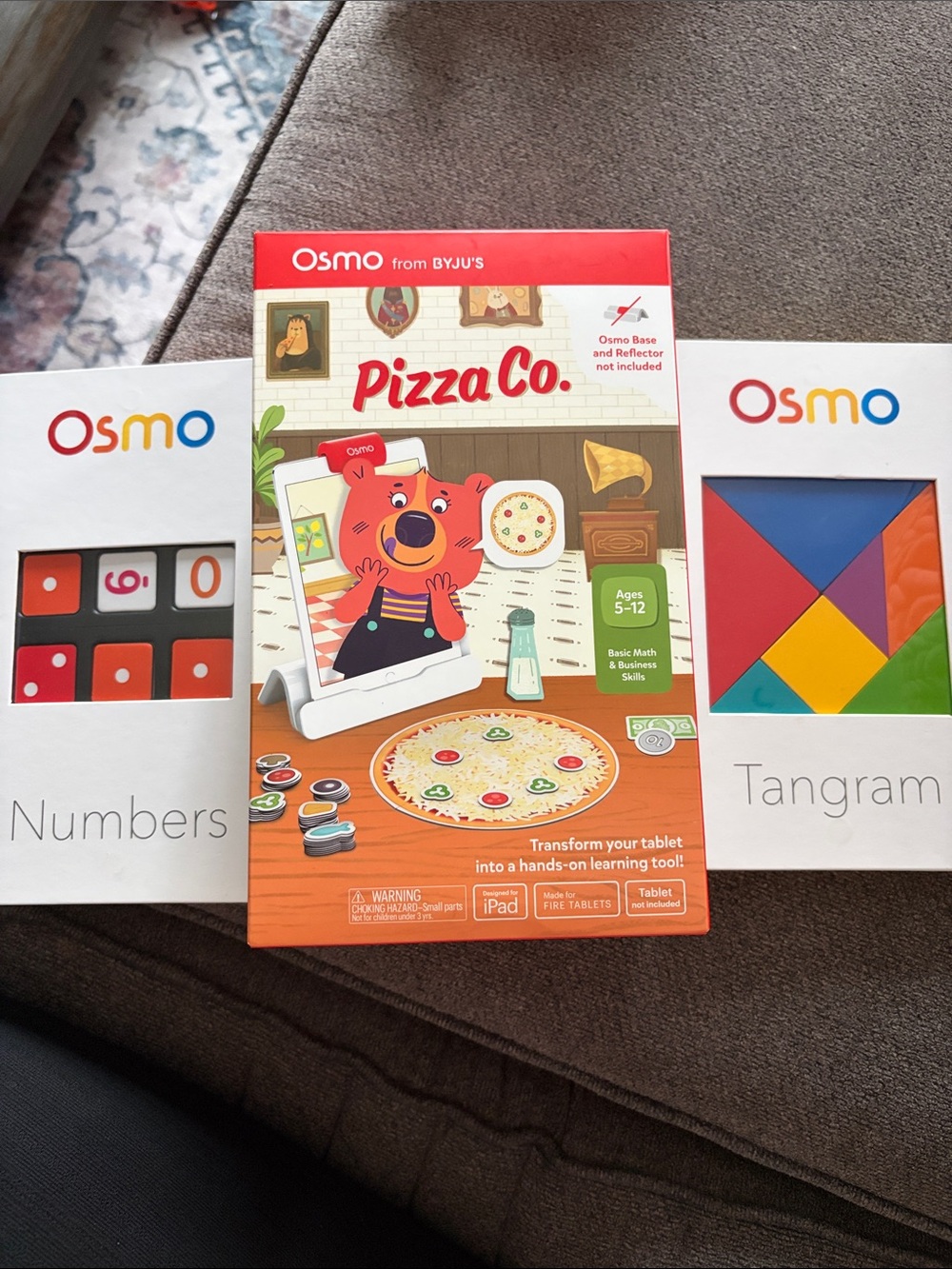 Osmo Bundle: Pizza Co., Tangram, Numbers and Base